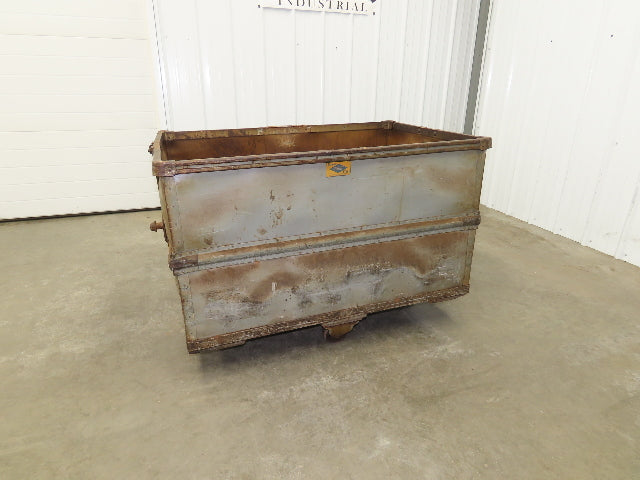 Diamond Fibre Tobacco Rolling Cart Factory Bin Storage Sutliff Vtg Gray