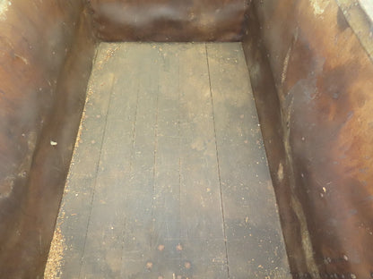 Diamond Fibre Tobacco Rolling Cart Factory Bin Storage Sutliff Vtg Gray