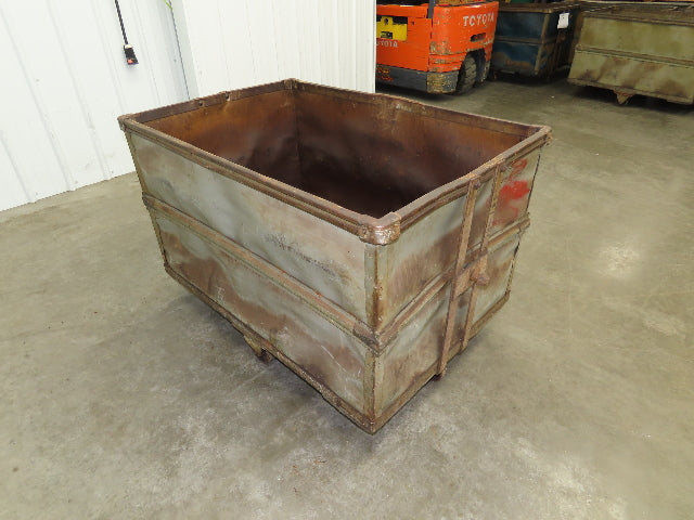Diamond Fibre Tobacco Rolling Cart Factory Bin Storage Sutliff Vtg Gray