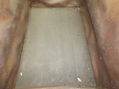 Diamond Fibre Tobacco Rolling Cart Factory Bin Storage Sutliff Vtg Gray
