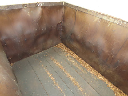 Diamond Fibre Tobacco Rolling Cart Factory Bin Storage Sutliff Vintage Bent