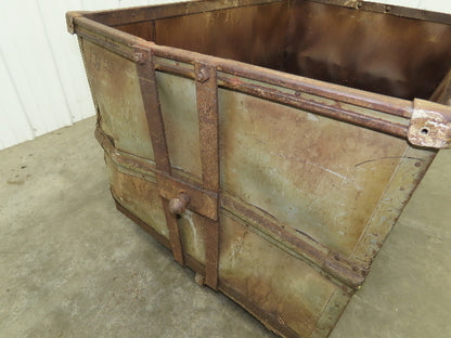 Diamond Fibre Tobacco Rolling Cart Factory Bin Storage Sutliff Vintage Bent