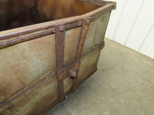 Diamond Fibre Tobacco Rolling Cart Factory Bin Storage Sutliff Vintage Bent