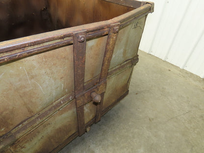 Diamond Fibre Tobacco Rolling Cart Factory Bin Storage Sutliff Vintage Bent