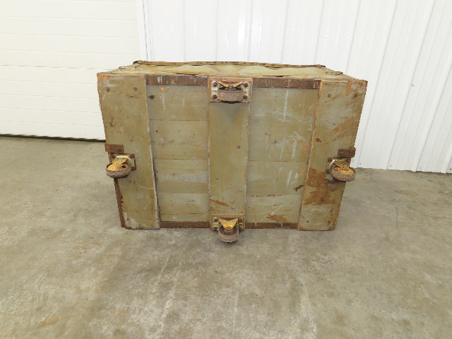 Diamond Fibre Tobacco Rolling Cart Factory Bin Storage Sutliff Vintage Bent