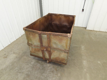 Diamond Fibre Tobacco Rolling Cart Factory Bin Storage Sutliff Vintage Bent