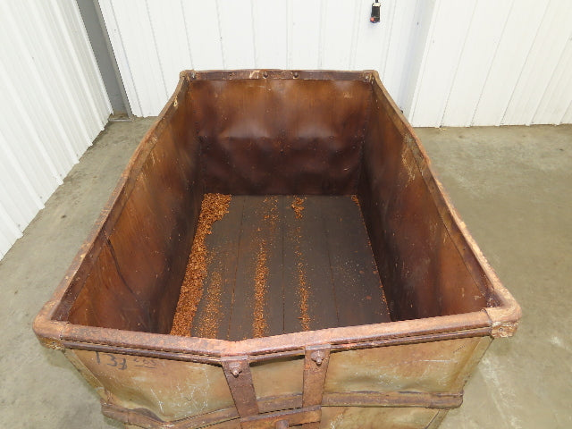 Diamond Fibre Tobacco Rolling Cart Factory Bin Storage Sutliff Vintage Bent