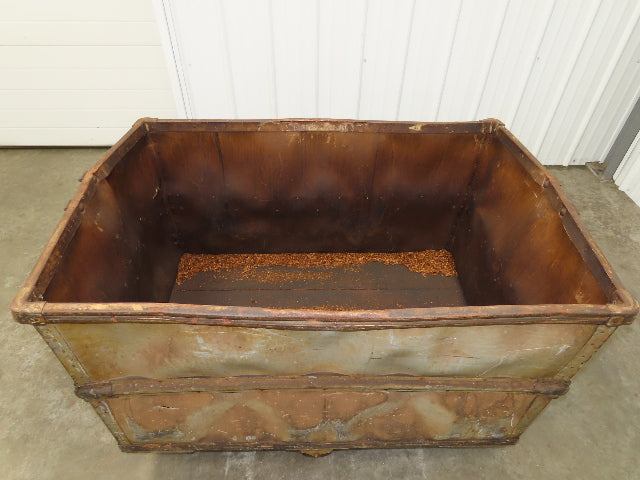 Diamond Fibre Tobacco Rolling Cart Factory Bin Storage Sutliff Vintage Bent