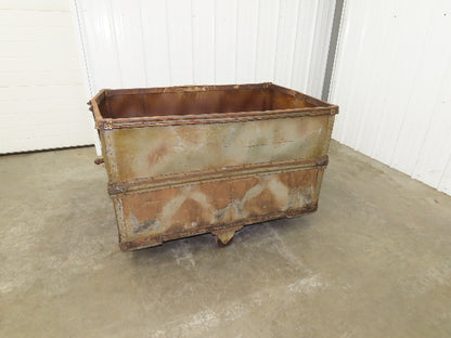 Diamond Fibre Tobacco Rolling Cart Factory Bin Storage Sutliff Vintage Bent