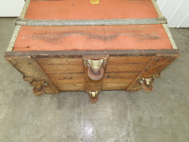 InsulFab Plastics Tobacco Rolling Cart Factory Bin Basket Storage Sutliff Red
