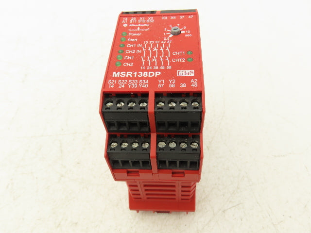 Allen Bradley 440R-M23145 GuardMaster Safety Relay 115VAC In 250VAC 24vDC Out