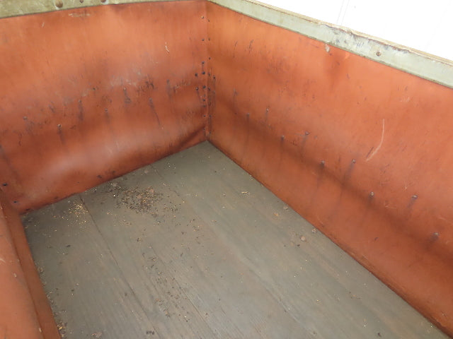 InsulFab Plastics Tobacco Rolling Cart Factory Bin Basket Storage Sutliff Red