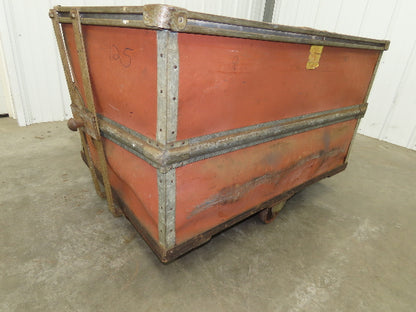 InsulFab Plastics Tobacco Rolling Cart Factory Bin Basket Storage Sutliff Red