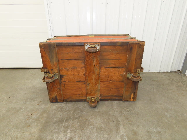 InsulFab Plastics Tobacco Rolling Cart Factory Bin Basket Storage Sutliff Red