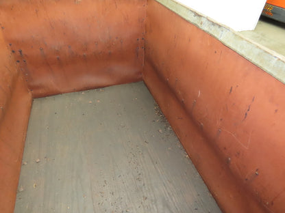 InsulFab Plastics Tobacco Rolling Cart Factory Bin Basket Storage Sutliff Red
