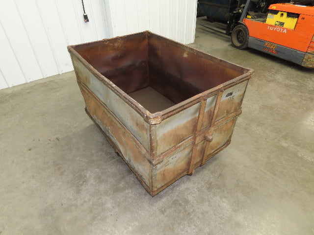 Diamond Fibre Tobacco Rolling Cart Factory Bin Storage Sutliff Vintage Gray