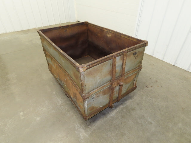 Diamond Fibre Tobacco Rolling Cart Factory Bin Storage Sutliff Vintage Gray