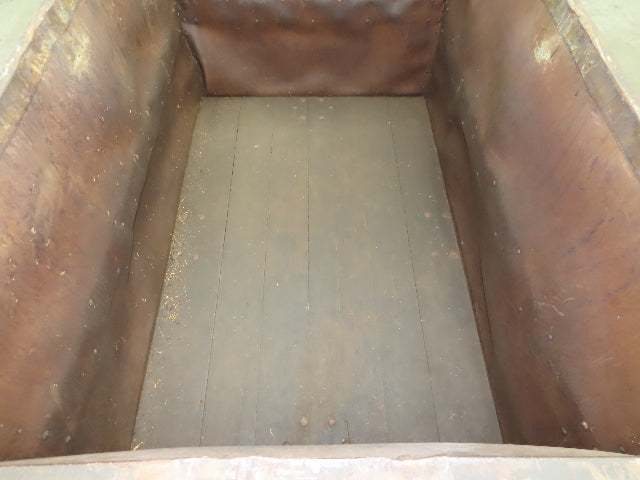 Diamond Fibre Tobacco Rolling Cart Factory Bin Storage Sutliff Vintage Gray
