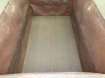 Diamond Fibre Tobacco Rolling Cart Factory Bin Storage Sutliff Vintage Gray