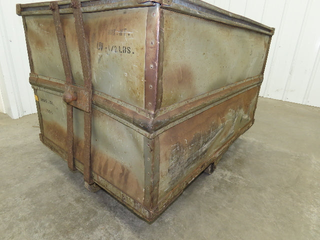 Diamond Fibre Tobacco Rolling Cart Factory Bin Storage Sutliff Vintage Steampunk