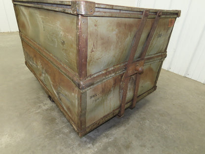 Diamond Fibre Tobacco Rolling Cart Factory Bin Storage Sutliff Vintage Steampunk