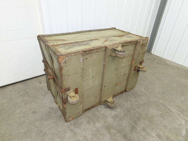 Diamond Fibre Tobacco Rolling Cart Factory Bin Storage Sutliff Vintage Steampunk