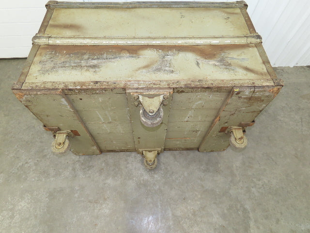 Diamond Fibre Tobacco Rolling Cart Factory Bin Storage Sutliff Vintage Steampunk
