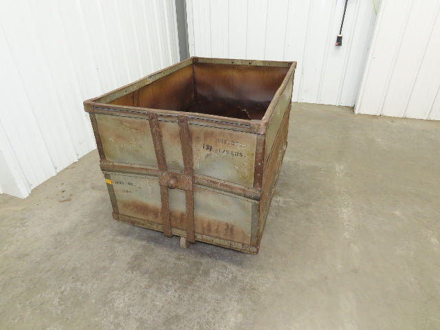 Diamond Fibre Tobacco Rolling Cart Factory Bin Storage Sutliff Vintage Steampunk