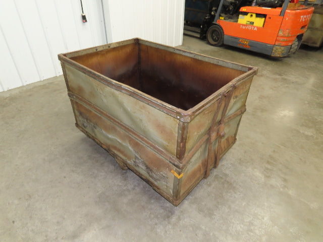 Diamond Fibre Tobacco Rolling Cart Factory Bin Storage Sutliff Vintage Steampunk