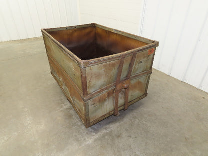 Diamond Fibre Tobacco Rolling Cart Factory Bin Storage Sutliff Vintage Steampunk