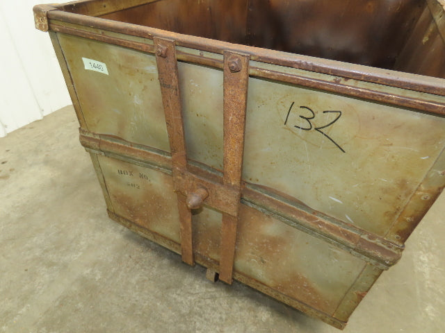 Diamond Fibre Tobacco Rolling Cart Factory Bin Storage Sutliff Vintage Steampunk