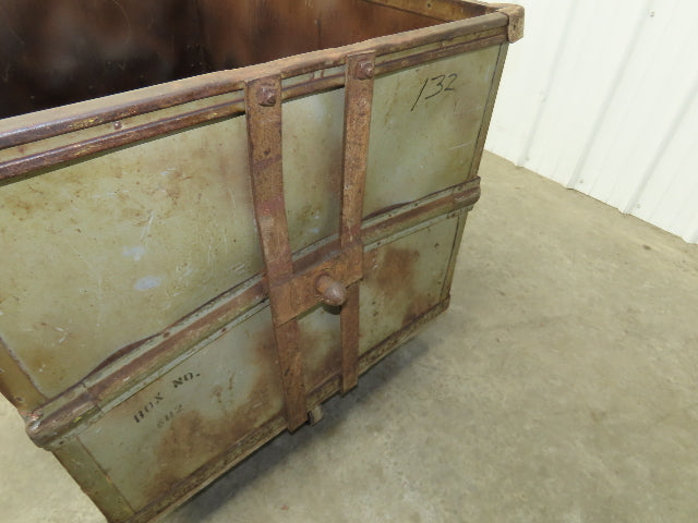 Diamond Fibre Tobacco Rolling Cart Factory Bin Storage Sutliff Vintage Steampunk