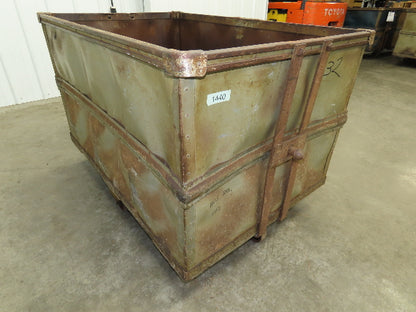 Diamond Fibre Tobacco Rolling Cart Factory Bin Storage Sutliff Vintage Steampunk