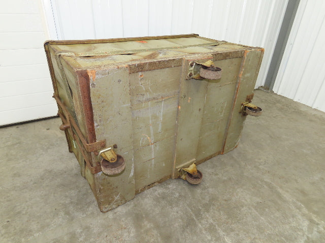 Diamond Fibre Tobacco Rolling Cart Factory Bin Storage Sutliff Vintage Steampunk