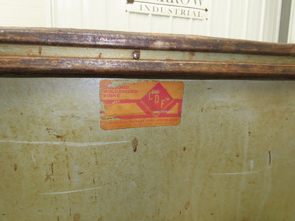 Diamond Fibre Tobacco Rolling Cart Factory Bin Storage Sutliff Vintage Steampunk