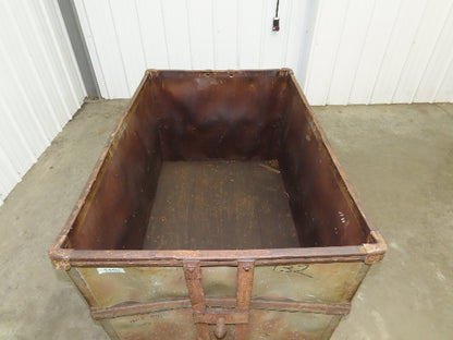 Diamond Fibre Tobacco Rolling Cart Factory Bin Storage Sutliff Vintage Steampunk