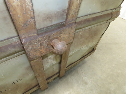 Diamond Fibre Tobacco Rolling Cart Factory Bin Storage Sutliff Vintage Steampunk