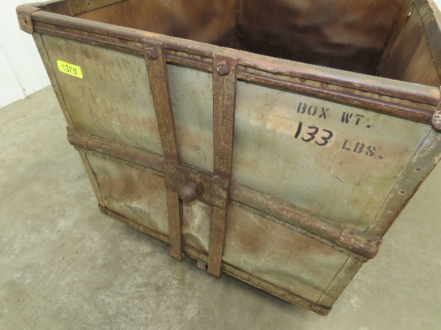 Diamond Fibre Tobacco Rolling Cart Factory Bin Storage Sutliff Vintage Steampunk