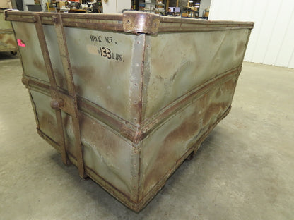 Diamond Fibre Tobacco Rolling Cart Factory Bin Storage Sutliff Vintage Steampunk
