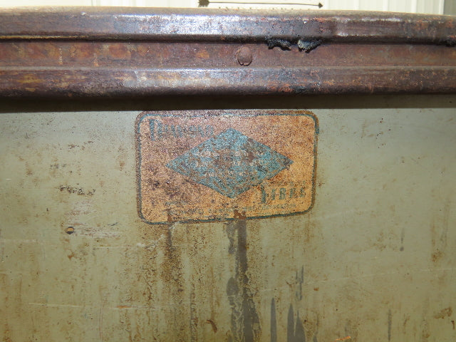 Diamond Fibre Tobacco Rolling Cart Factory Bin Storage Sutliff Vintage Steampunk
