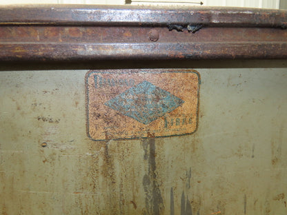 Diamond Fibre Tobacco Rolling Cart Factory Bin Storage Sutliff Vintage Steampunk