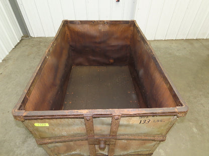Diamond Fibre Tobacco Rolling Cart Factory Bin Storage Sutliff Vintage Steampunk