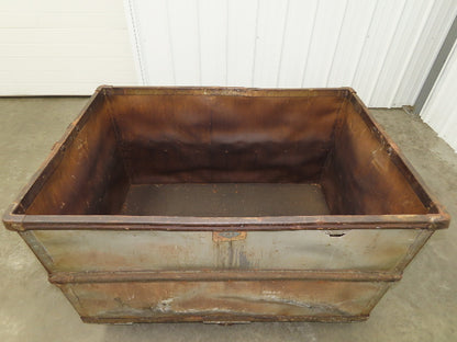 Diamond Fibre Tobacco Rolling Cart Factory Bin Storage Sutliff Vintage Steampunk