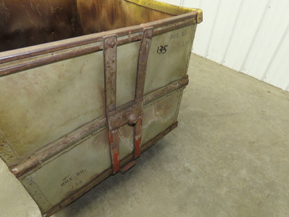 Diamond Fibre Tobacco Rolling Cart Factory Bin Storage Sutliff Vintage New Bolts