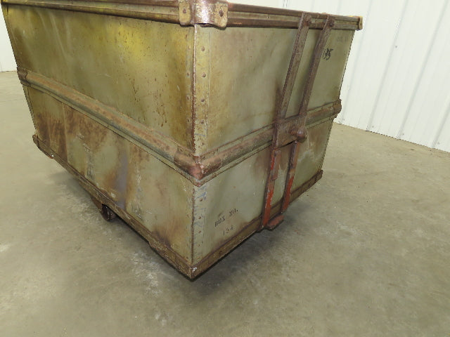 Diamond Fibre Tobacco Rolling Cart Factory Bin Storage Sutliff Vintage New Bolts