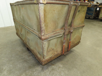 Diamond Fibre Tobacco Rolling Cart Factory Bin Storage Sutliff Vintage New Bolts