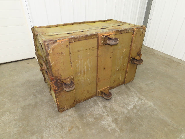 Diamond Fibre Tobacco Rolling Cart Factory Bin Storage Sutliff Vintage New Bolts
