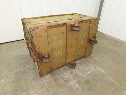 Diamond Fibre Tobacco Rolling Cart Factory Bin Storage Sutliff Vintage New Bolts