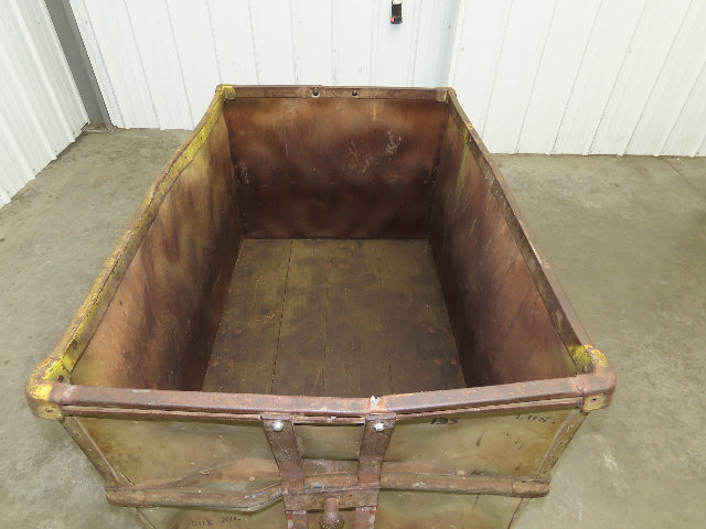 Diamond Fibre Tobacco Rolling Cart Factory Bin Storage Sutliff Vintage New Bolts