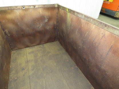 Diamond Fibre Tobacco Rolling Cart Factory Bin Storage Sutliff Vintage New Bolts